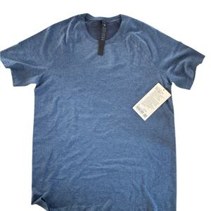 lululemon athletica Metal Vent Tech Blue Short Sleeve NWT